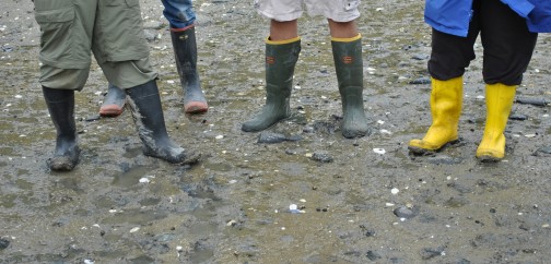 Boots in the mud
